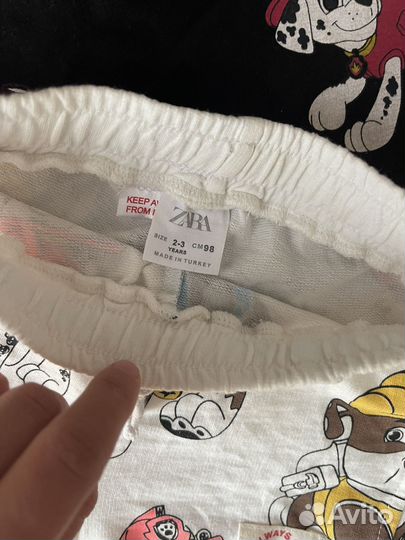 Костюм детский zara 98 щенячий патруль