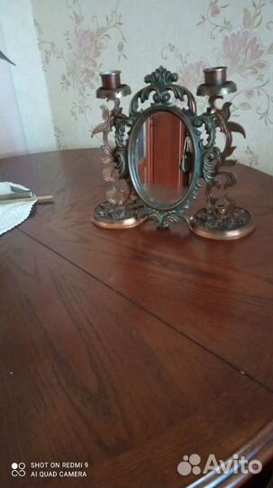 Подсвечники и зеркало СССР