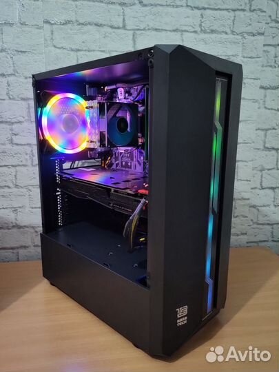 Игровой компьютер/Ryzen 5/GTX 1070/16gb/SSD/HDD