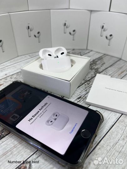 Беспроводные наушники apple airpods 3