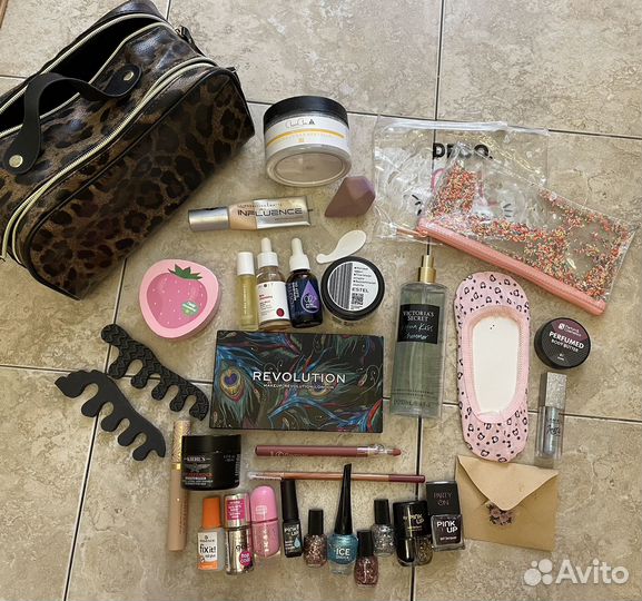 Косметика пакетом kiehl's, revolution