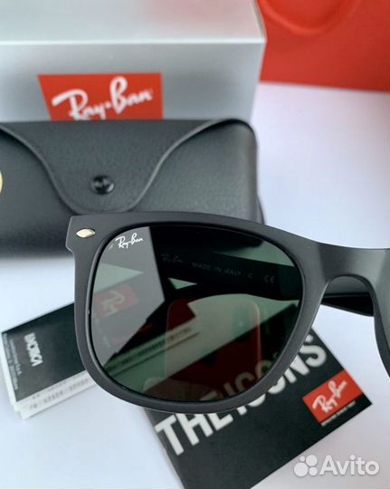 Очки ray ban wayfarer 4138 зеленые