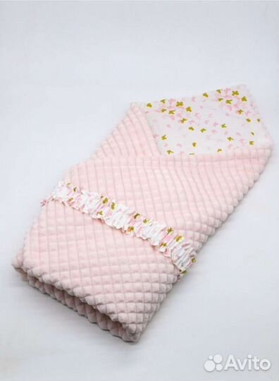 Плед-конверт на выписку новый