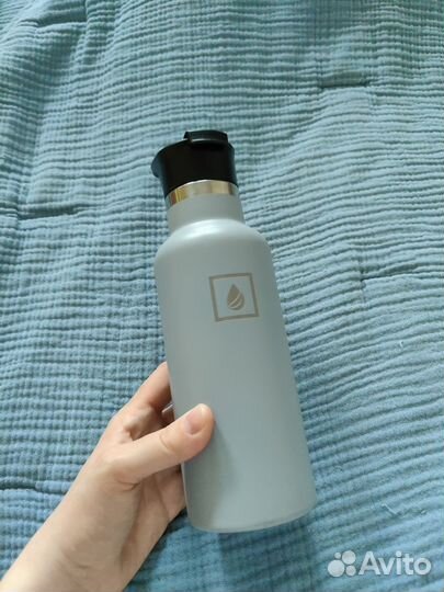 Бутылка для воды 450мл стальная Zero h2o