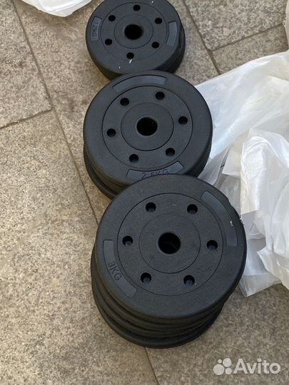 Набор разборных гантелей