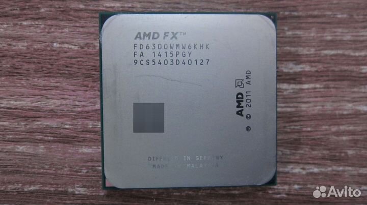 Процессор AMD AM3+ FX6300 3,5 ггц