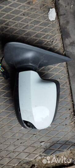 Renault logan 2 левое зеркало заднего вида