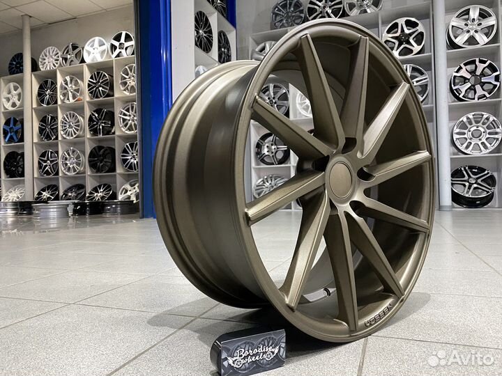 Диски литые vossen CVT 5x114.3 r18 #1659 бронза