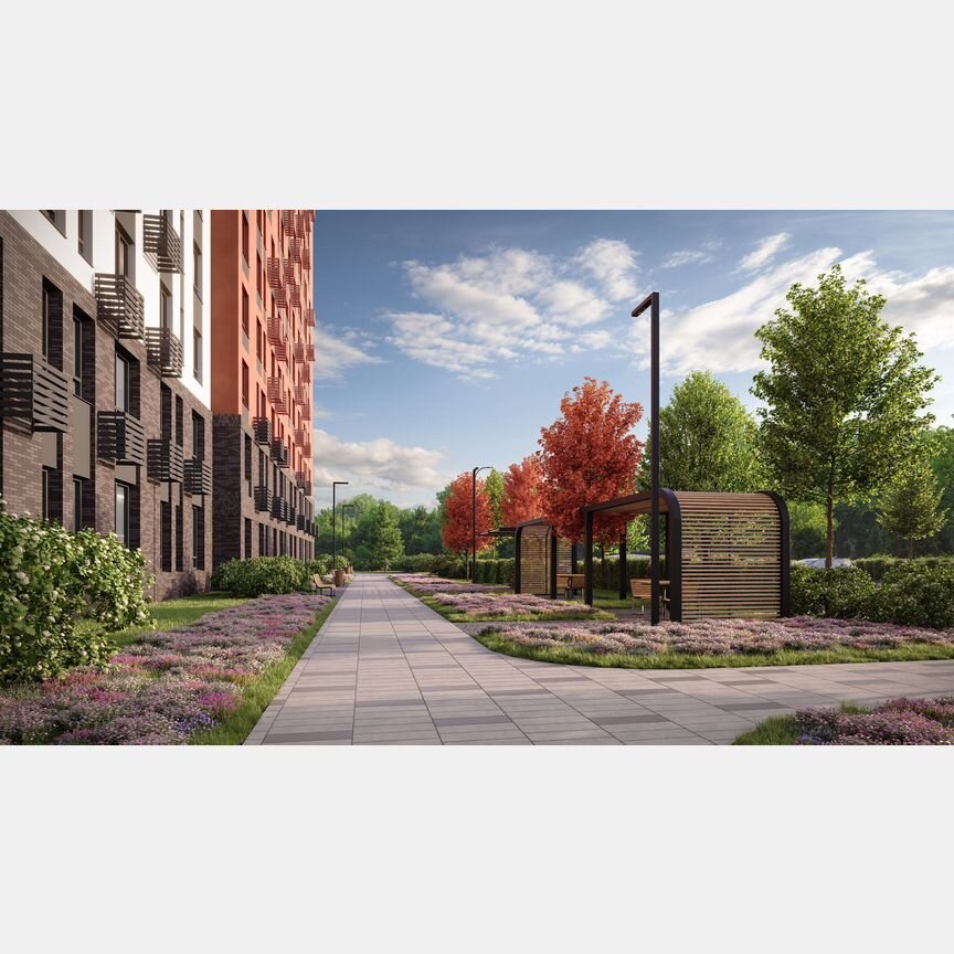 1-к. квартира, 43,1 м², 8/19 эт.