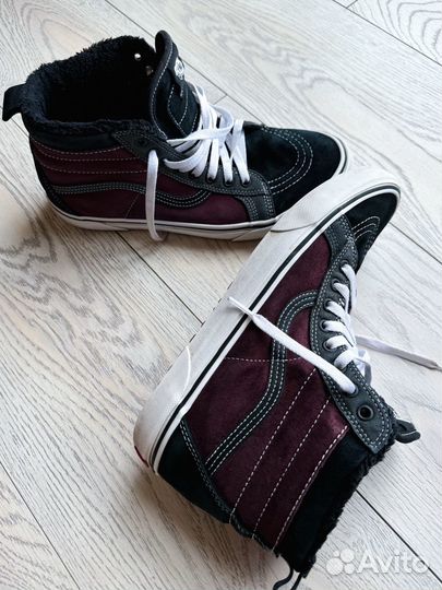 Кеды vans мужские зимние SK8-HI MTE 43 размер