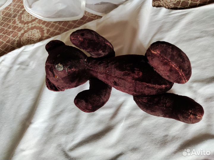 Медведь антикварный довоенный мягкая игрушка