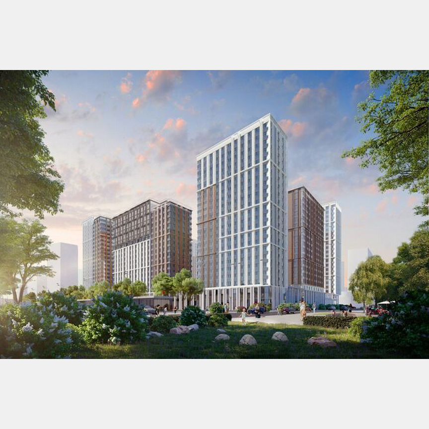 1-к. квартира, 46,7 м², 15/20 эт.