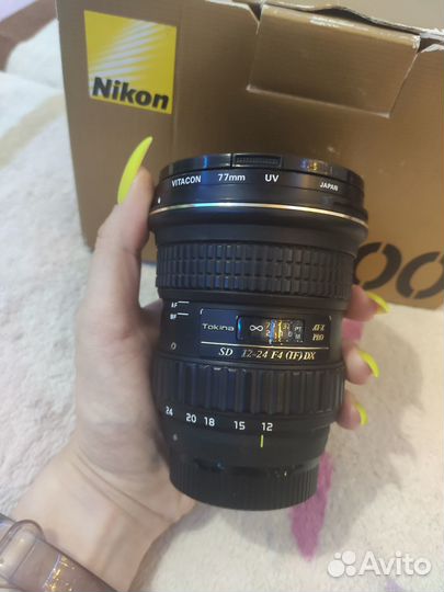 Объектив Tokina 12-24mm f/4 IF AT-X PRO DX (Nikon)
