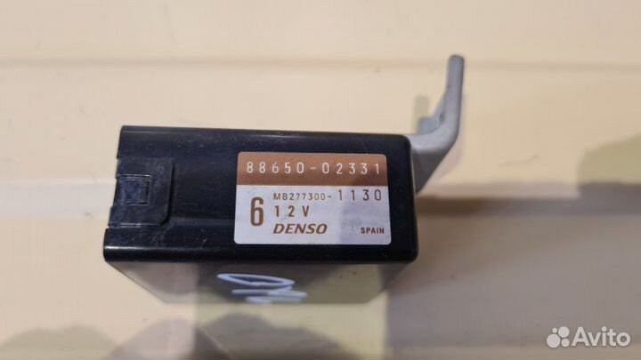 Блок управления Toyota Corolla E120 3zzfe 2006