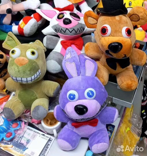 Мягкие Игрушки Аниматроники Фнаф Фредди Спрингтрап