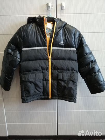 Пуховик детский adidas б/у