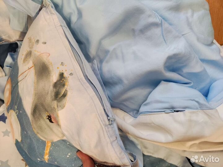 Комплект постельного белья для детской кроватки