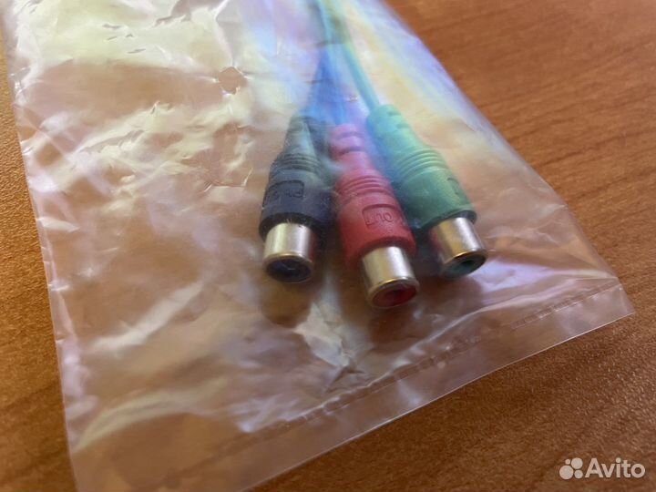 Переходник S-video 7 pin - компонентное видео