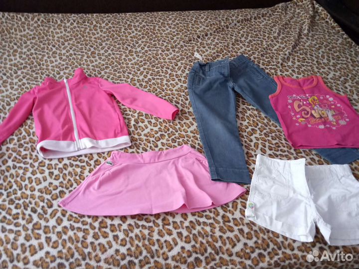 Вещи пакетом на девочку (24шт)