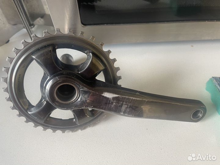 Шатун xtr 9020 + звезда 34