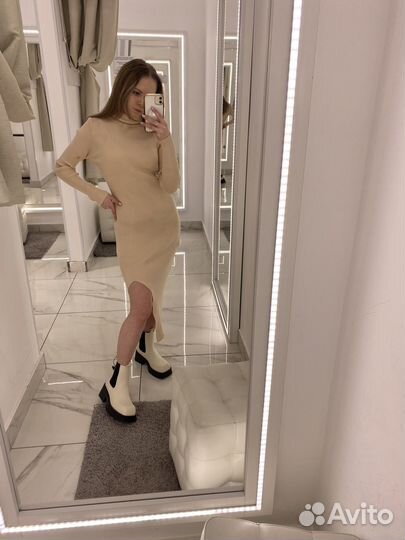 Платье водолазка