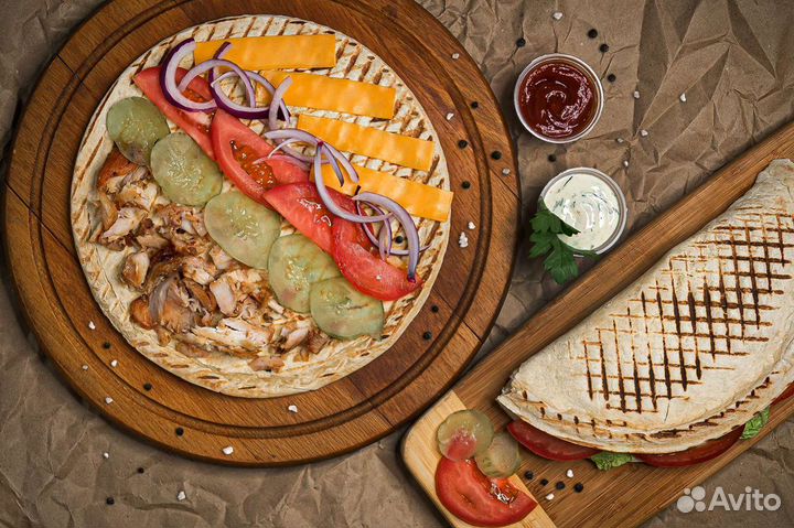 Помощь в открытие точки общепита (шаурма и т.п.)