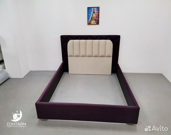 Кровать 80х200 мягкое изголовье новая на заказ