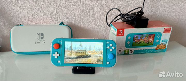 Портативная игровая приставка nintendo switch lite