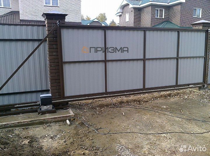 Откатные ворота с гарантией