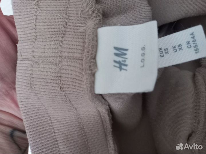 Брюки h&m утепленные