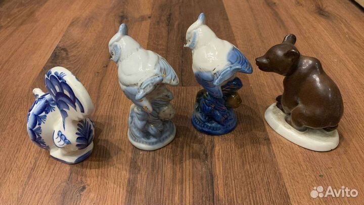 Фигурки из бабушкиного серванта. Сделано в СССР