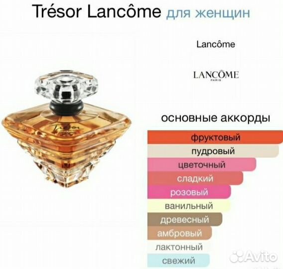 Lancome tresor духи оригинал 50 мл