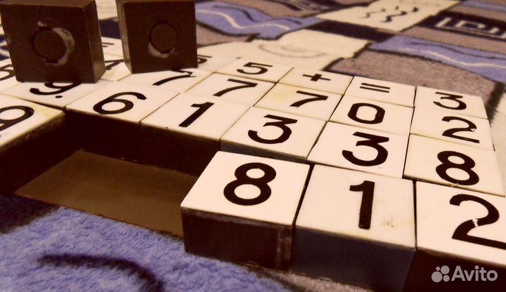 Набор для счета Математика на магнитах СССР