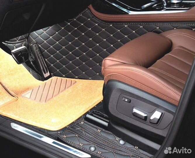 3D Коврики Audi Q7 4L 4M Q8 Q5 FY Экокожа