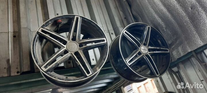 Литые диски r17 на mercedes бу