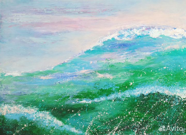 Картина разные пейзаж цветы поле море венеция