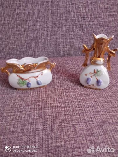 Набор мини вазочек гдр винтаж