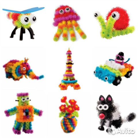 Конструктор Bunchems 600 деталей