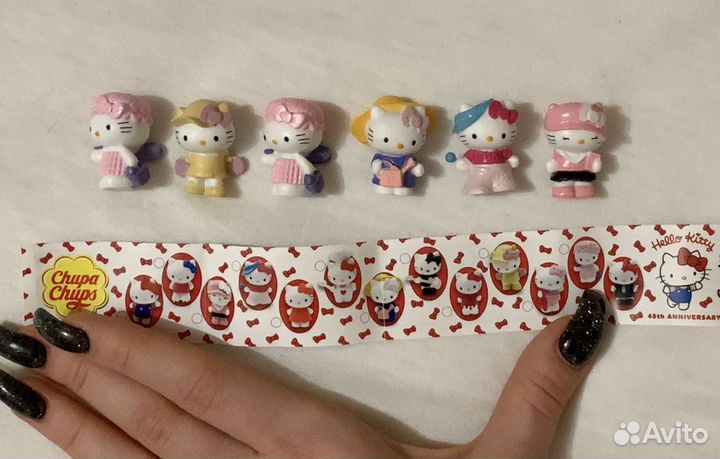 Фигурки Hello Kitty от Chupa Chups