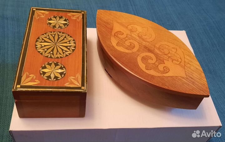 Деревянные шкатулки для украшений