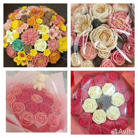 Букет из шоколадных роз