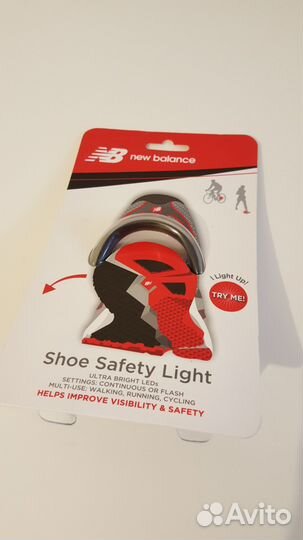 Клипса New Balance LED visto для подсветки обуви