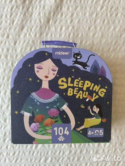 Пазл Mideer спящая красавица 104 детали