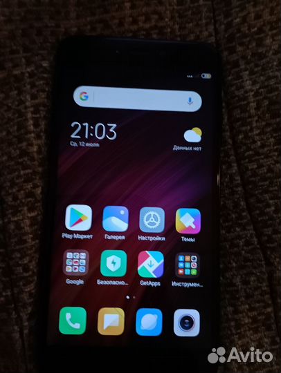 Телефон Redmi 4x 32/3gb