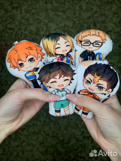 Брелоки аниме волейбол