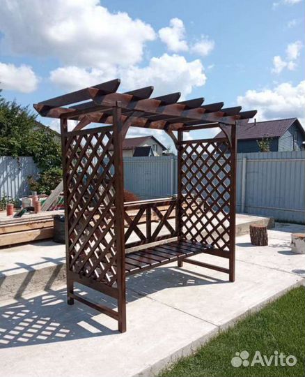 Шпалера деревянная