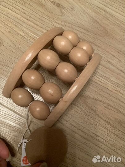 Массажер для тела деревянный новый