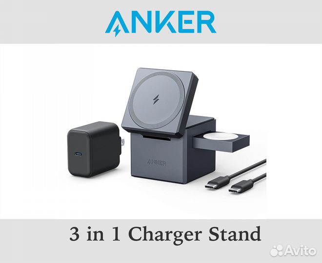 Belkin Mophie Anker 3 in 1 MagSafe Stand