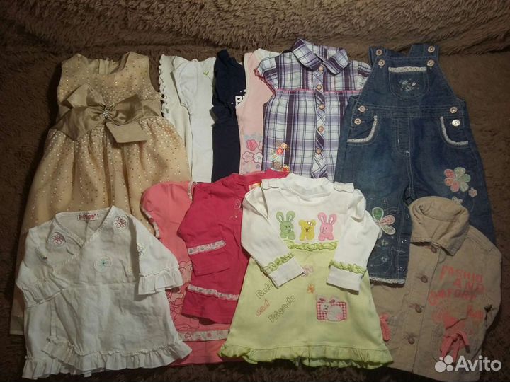 Набор одежды для девочки 1-1,5 года