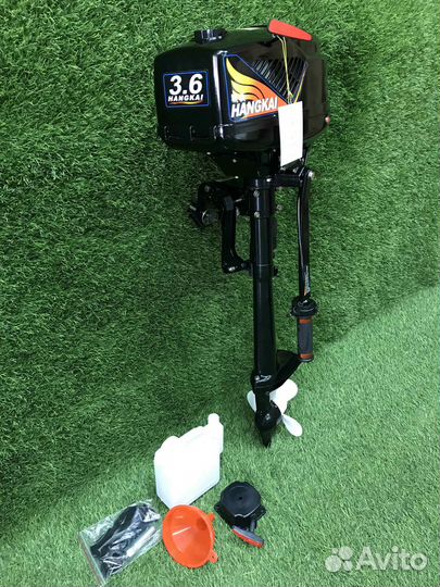 Новый лодочный мотор Hangkai T 3.6 в наличии